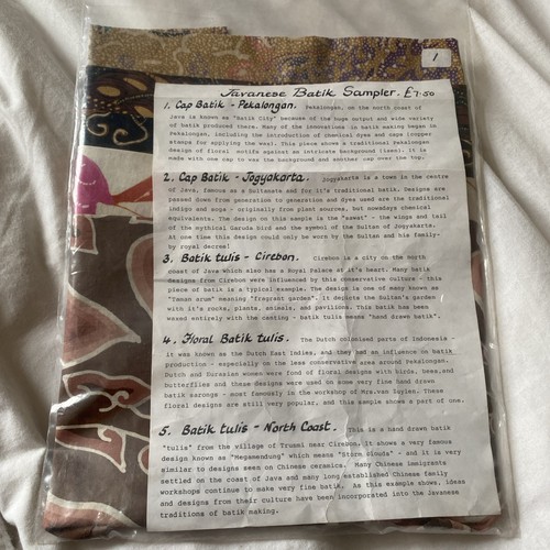 Javanese batik sampler pack - javanese,
