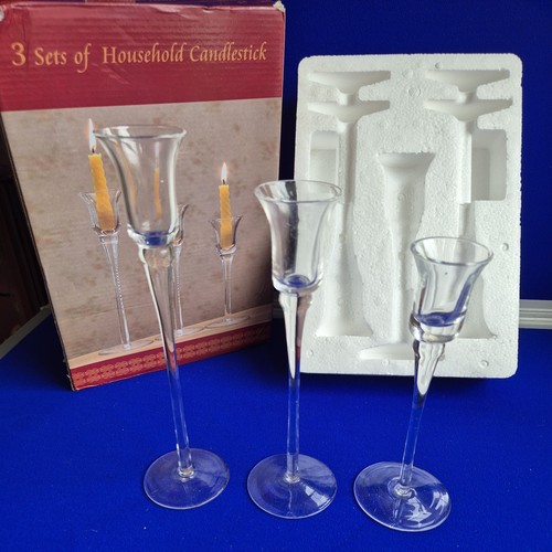Clear glass tea - clear, candle