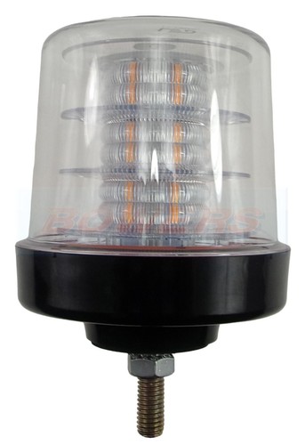 Short clear lens - amber, led