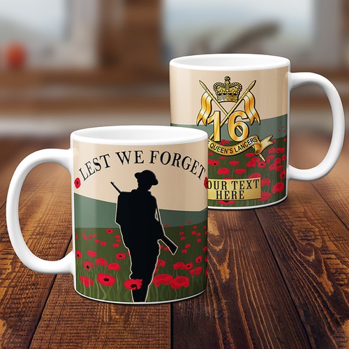 Personalised 16th 5th lancers - 16th,