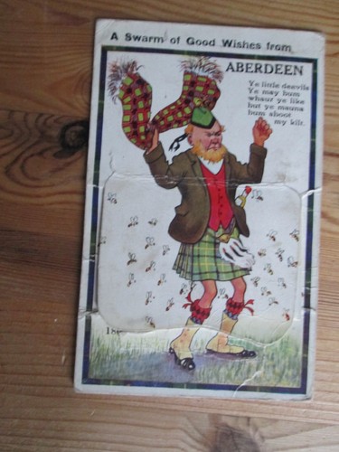 Fold out postcard aberdeen - fold-out, ...