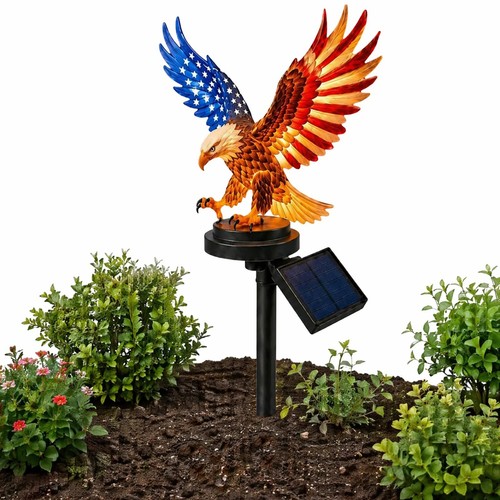 Solar eagle garden - solar, light