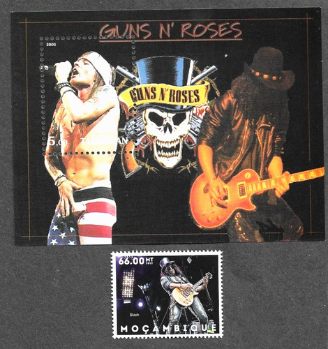 Guns roses slash guitar - guns,
