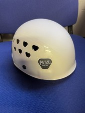 Petzl Ecrin Roc White Helmet 53cm-63cm for Mountaineering, Rock Climbing, Caving