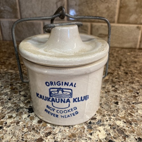 Kaukauna klub cheese - cheese, crock