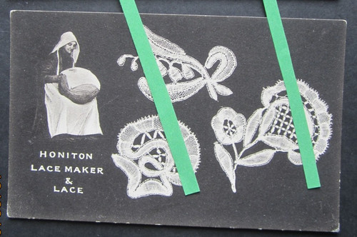 Devon honiton lace maker - lace, &