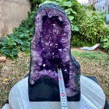 23.67LB Natural Amethyst Geode