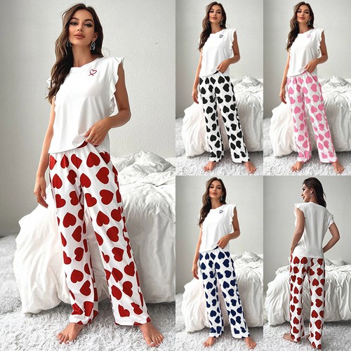 Ladies pyjamas sets summer pjs - pyjamas,