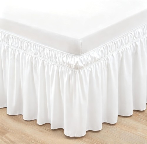 Elasticated wrap around double - elasticated, wrap-around