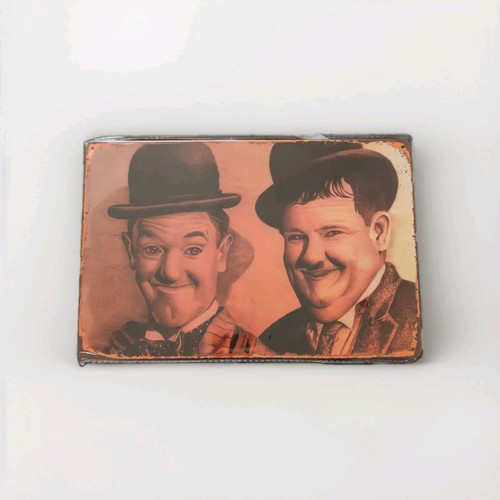 Laurel and hardy metal sign - hardy,