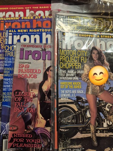 Vintage iron horse magazine - vintage,