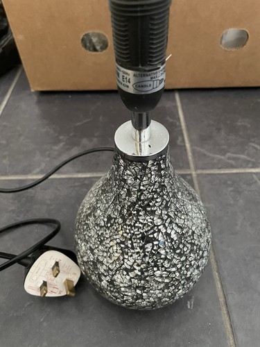 Next lamp without shade table - lamp,