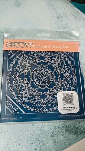 Groovi parchment embossing - parchment,