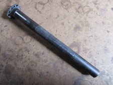 Decathlon Aluminium Layback Seat Post 29.8mm x 350mm 25mm offset Black (4910)