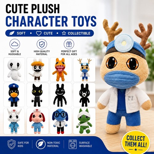 New animal hospital plush toy - animal,