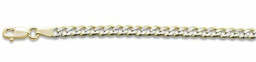 4mm 100 yellow gold plated - gold,
