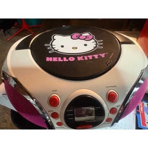 Hello kitty boombox player - kitty,