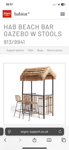 Tiki home bar with - tiki, stools