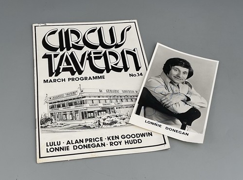 Circus tavern march programme - tavern,