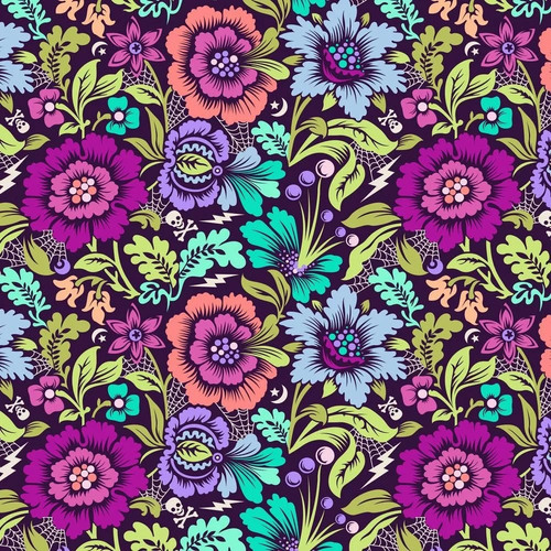 Tula pink nightshade deja - pink,