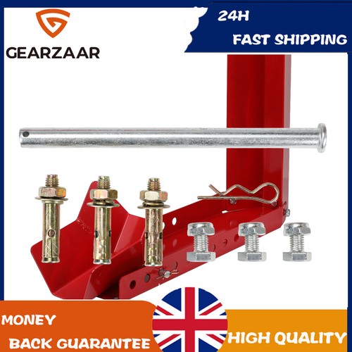 Motorcycle front wheel chock - front,