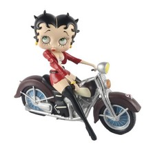 Betty Boop On Motorbike