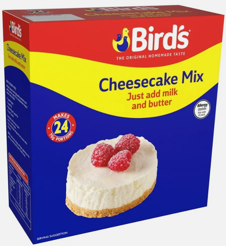 Birds cheesecake filling - cheesecake, &