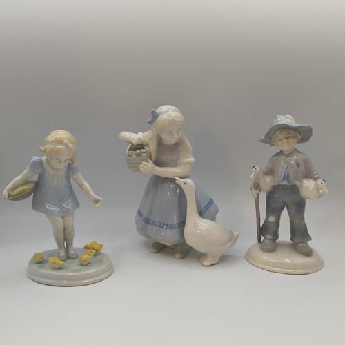 Vtg metzler ortloff girl - 3, boy