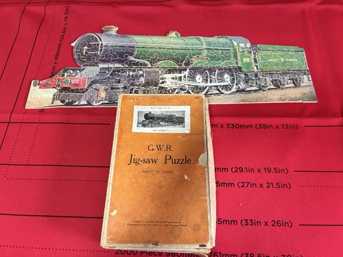 Gwr king george jigsaw - v,
