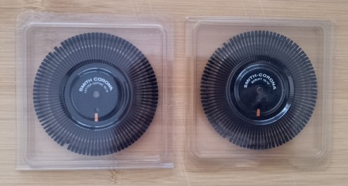 Smith corona printwheels - 2x,