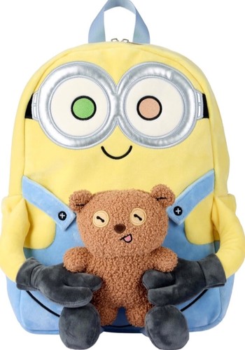 Minion backpack bag plush - minion,