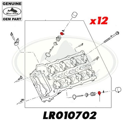 Land rover valve spring - land,