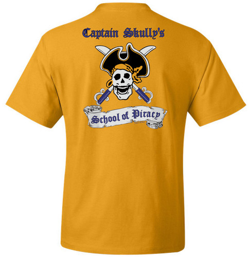 Skully pirate gear captain - pirate, gear: