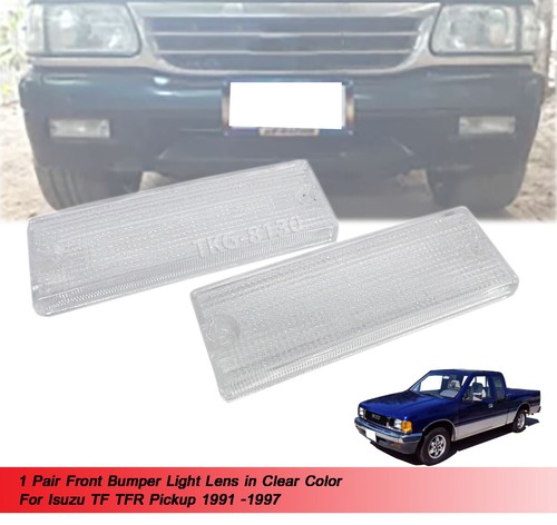 Front bumper light - light, clear