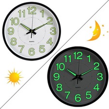 Luminous Wall Clock 12 Inch