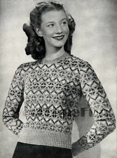 Vintage Knitting Pattern
