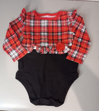 Red & Black Plaid Girl's