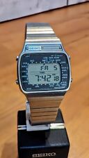 Vintage Seiko A358-5000 World Time GMT LCD  Watch 1979 Original Manual 
