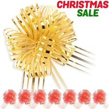 20 Pull Bows 50mm Wedding Car Gift Wrap Ribbon Florist WATERPROOF Decorations UK