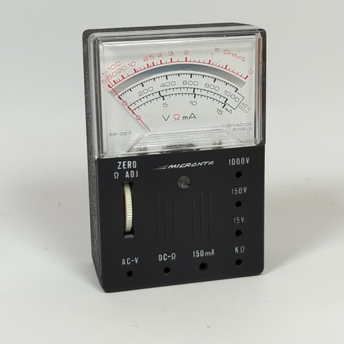 Micronta analog multimeter - analog,