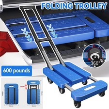 Heavy Duty 270KG Folding Hand Truck Dolly Cart Luggage Sack Barrow Cart Trolley