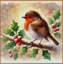 Printed Cross Stitch Kit 11 ct