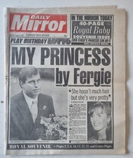 Daily Mirror Newspaper Andrew