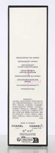 Chanel the deodorant - no,