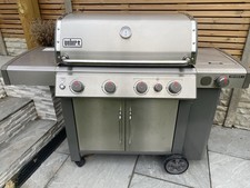 Weber Genesis II - SP435LX 5 Burner Gas BBQ, Side Burner, Cover, Full Gas Bottle