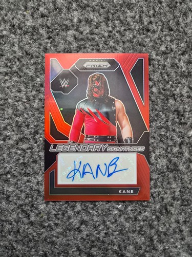 Wwe kane panini prizm - prizm, red
