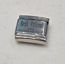 Best Friend Italian Charm Link 9mm Fits All Italian Charms Bracelet Family