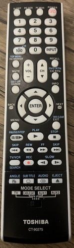 Toshiba 90275 lcd remote - lcd, tv