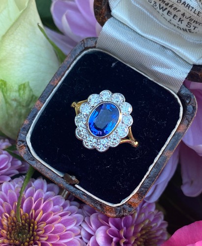 Victorian sapphire and - sapphire,