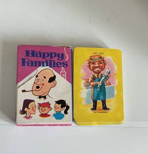 Vintage happy families - families", no